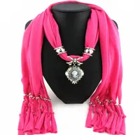 Newest Fashion Scarf Direct Factory Jewelry Tassels Scarves Women Beauty Head Necklace Scarves From China5172864