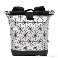 잘 알려진 디자인 다이아몬드 형상 방사선 배낭 6 색상 선택 사상 패션 노트북 가방 Simper 야외 여행 가방 186I