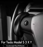 Tesla 모델 3 S X Y AUTOPILOT 카운터 웨이트 액세서리 링 FSD 자동 보조 중량 AP9512087 용 자동차 스티어링 휠 부스터