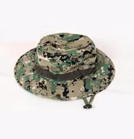 Cloches Sol Gat Panama Bucket Flap Boonie Boonie Multicam Camuflaje Nepalés Sombreros de pesca al aire libre Brim2358081