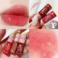 Lip Gloss Transparant Crystal Jelly Lipgloss Bulk Moisturizer Plumper Cosmetics Liquid Lipstick Oil Makeup Kit