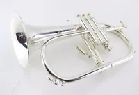 American Flugelhorn American Flugelhorn Plat BB Tromba professionale Strumenti musicali Tromist in ottone Trompete Horn7187473