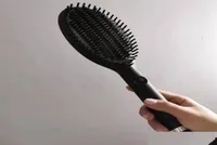 Hair Brushes Mas Comb Glide Heat Hair Brush One Step Dryer Styler Volumizer MtiFunctional Straightening Curly With Nega Toptrimme7272966