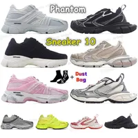 2023 Phantom Sneaker Paris 8.0 Casual Shoes white black pink yellow monocolor fabric and mesh Washed Designer mens womens ten generation trend jogging Trainers
