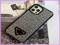 Street Fashion Cell Phone Case Luxury Designer Iphone Cases For Women With Full Diamonds Fitted For Iphone 11 12 13 Pro Max D228101891254