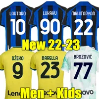 21 22 23 Calhanoglu Home Away Third Soccer Jerseys 4th 2021 2022 2023 Milan voetbalshirt volwassen mannen Kids Kit