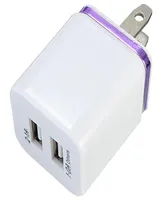 Samsung Galaxy HTC 스마트 폰 Adapter25651180 용 Costeffective 5V 211A Double USB AC Travel US Wall Chargers 플러그 듀얼 충전기 플러그 듀얼 충전기