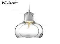Mega Bulb SR2 Hanglamp Suspensie Lamp Modern en Tradition Clear Smoke Amber Glass Lighting El Restaurant Dining Room LI4047922