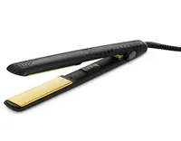 V Gold Hair Straightener Ceramic Heating Plate Plancha De Pelo Seche Cheveux With UsEuUkAu Plug Ceramic Flat Iron2820474