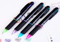 240pcslot Creative Multicolor Ballpoint Pen 4 In 1 Color Pen New Colorful Ball Multi Purpose School Stationery6564562