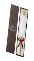 Retro Business Signature Pens White Feather Dip Pen wGift Box Stationery Gifts for Birthday Couples Elders Teachers6854265