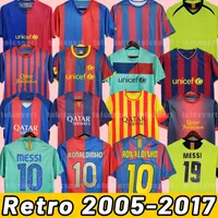 BarcelonaS Retro soccer jersey XAVI RONALDINHO RIVALDO GUARDIOLA PUYOL Iniesta finals maillot de foot DAVID VILLA 05 06 07 08 09 10 11 12 13 14 15 16 17 2011 2012