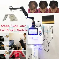 Saç dökülmesi Tedavisi Güzellik Salon Makinesi Anti Saç Kaybı Terapisi Lazer Kılları Büyüme Tomberi 650nm Lazer Ekipmanı