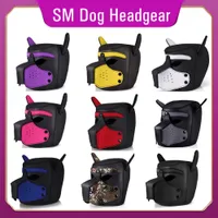 Sports Toys Puppy Play Bdsm Bondage Gear Dog Mask Hoods Slave Cosplay Fetish SM Adult Games Erotic Sex Toys For Couples Restrain