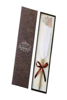 Retro Business Signature Pens White Feather Dip Pen wGift Box Stationery Gifts for Birthday Couples Elders Teachers6757047