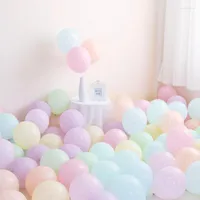 Dekoracja imprezy 10pcs 10 cali Macaron Lateksy balony baby shower balony ślub ślub
