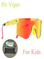 Outdoor Eyewear PIT VIPER XS For 38 Years Old Kids Polarized Glasses Sunglasses Sport Cycling Mtb Boys Girls UV400 With Box 2211143786090