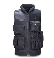 MEN039S TATTICAL SIGHT Army Hunting MOLLE AIRSOFT GIOST BODY OUTDOOR BODY ARMARE SWAT GIET BLACO PAPORO PER MEN3125916