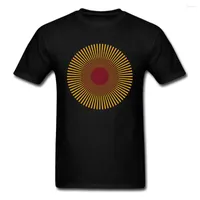 Мужские рубашки C Camiseta de Manga Corta Negra Estilo Sencillo Con Arte Cinético 2022 Para Hombre Geométrica Personalizada El