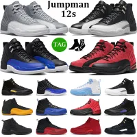 Jumpman 12 12S Kiraz Basketbol Ayakkabıları Erkek Chaussures de Sepet-Ball Kadın Jumpman Hayvan İçgüdüsü Yetiştirilmiş Kap ve Elbise Açık Hava Spor Eğitmenleri 2023 En İyi