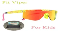 Outdoor Eyewear PIT VIPER XS For 38 Years Old Kids Polarized Glasses Sunglasses Sport Cycling Mtb Boys Girls UV400 With Box 2211148408798