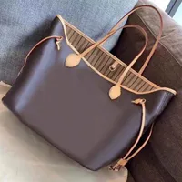Women Designer Handbag Shoulder Bag Shopping bags Totes Classic Brown purse date code serial number checker tote grid flower 0001270E