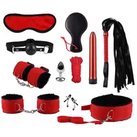 Jiuaixin Sm Alternative Binding Handcuffs Vibrator Anal Plug Husband and Wife Flirting Toys Fun Adult Decompression Products JG9V258P