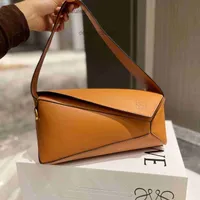 Bags Bag Shoulder Women loewss Tote handbag 2023 Women Handbags Designer Geometric Single Underarm Leather Stick Portable Large Capacity 9NW4
