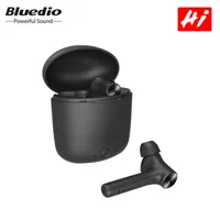 Bluedio HI TWSワイヤレスBluetoothイヤホン5.0ステレオベースサウンドインイヤーイヤホン充電ボックススポーツヘッドフォンとすべての電話のスポーツヘッドフォン