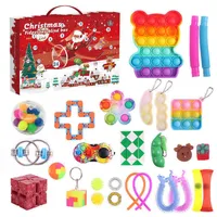 Christmas Fidget Toy Advent Calendar For Girls Boys Kids Adults Surprise Relief Stress Count Down Holiday Party273v