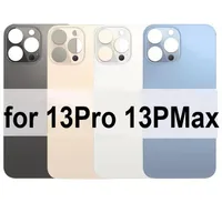 Para iPhone 14 13 12 Plus x Xs Max Battery Watch Housing Substitui￧￣o Tampa traseira C￢mera Big Hole com adesivos