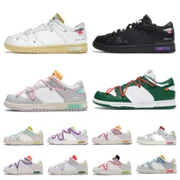Dunks lage casual schoenen SB Seafoam Lot 01 09 30 van 50 universiteit Red Pine Green Ow White The 50 Ts Night of Mischief Sail Gray Chicago Mens Dames Sport Trainers Sneakers Sneakers