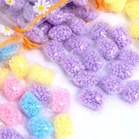 Otros productos de lavander￭a 10 piezas de fragancia de lavanda de rosa fresca Beads de ropa suave perfume perfume cuentas de lavander￭a booster ropa limpia en lavado