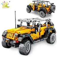 601pcs Offroad-Fahrzeugbaustein Rückenbacksteine ​​Technische MOC Creative Mechanical Childs Toy für Boy248o