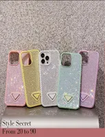 Роскошные шины Bliter Glitter Phone для iPhone 14 Pro Max Case Designer Designer Ritestone Diamond Women Back Cover I 13 Promax 12 119218258