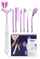Home Beauty Instrument Beauty Star 7 in 1 electrode Glass Tube High Wedercension Machine Spot Acne Wand Spa High Wender Careing 8315673