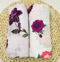 BambooCotton Muslin Blanket Nice Floral Baby Bedding Bath Towels Newborn Babies Swaddle Wrap Receiving Blanket for Boys Girls11409132