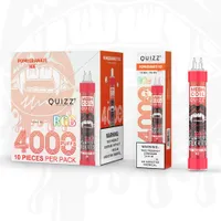 Autentyczny Vapmod QD30 Plus jednorazowe e-papierosy 12 ml Pod 5% quizz Mesh Cewka 4000puffs RGB Light