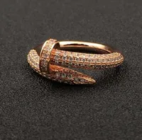 anelli di design anelli di lusso di gioielli anelli midi per donne accessori per la moda in lega di processo in lega in acciaio in acciaio in acciaio non sbiadano mai non dimensioni allergiche 5-11 12 colori