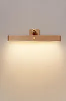 Luzes de vaidade espelho de madeira enchimento dianteiro LED LED NOITE PORTÁVEL MÓVEL MOLETRY Recarregável Lâmpada de parede magnética Bedroom Bedside8285796