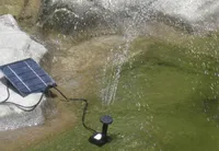 Fashion Square Shape Solar Panel Water Pump Kit Fountain Pool Garden Pond Submersible Watering Bird Bath Tank Set Drop 8786354