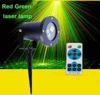Outdoor waterproof IP44 Laser Lawn lamps projector christmas lights Stage Light Red Green show multipattern with remote control 8002890