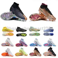 Soccer Shoes Mbappe Personal Edition Cleats Zoom Mercurial Superfly IX 9 Elite Gold FG Cristiano Ronaldo CR7 Bonded Barely Green Yellow Lucent Pack FOOTBALL Boots