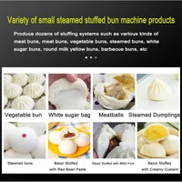 상업용 스팀 박제 빵 기계 스테인리스 스틸 바조 제조 기계 형성 메이커