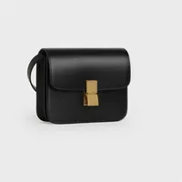 حقيبة الكتف الكلاسيكية العلامة التجارية للنساء المصممين الأكياس الجلدية سيدة صليب الجسم حقائب اليد baguette213z