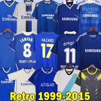 CFC 1999 Retro Soccer Jerseys Lampard Torres Drogba 01 03 05 06 07 08 Fotbollstr￶jor Camiseta Wise Finals 2011 12 13 14 15 Terry Robben Gullit Long Sleeve Soccer Jerse