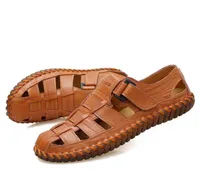 Sandals Men039s Summer Genuine Leather Shoes Massion Many Footwear Man Leisure Casual Plus Size 13 Sandalias Hombre1900758