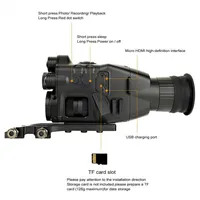 ハンティングカメラcy789 2つのIRSデジタルナイトビジョンスコープ視力距離ファインダーテレポHDビデオレコーディングサーマルイメージング261B