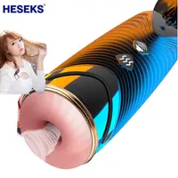 Beauty Items Heseks Strong Sucking Robot sexyual para Hombres Penis Massage Masturbators for Men With Suction Cup Vagina