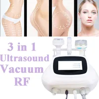 Ultrassonic Cavita￧￣o RF M￡quina Frequency Skining Slimming 40K port￡til 3 em 1 Perda de peso a v￡cuo